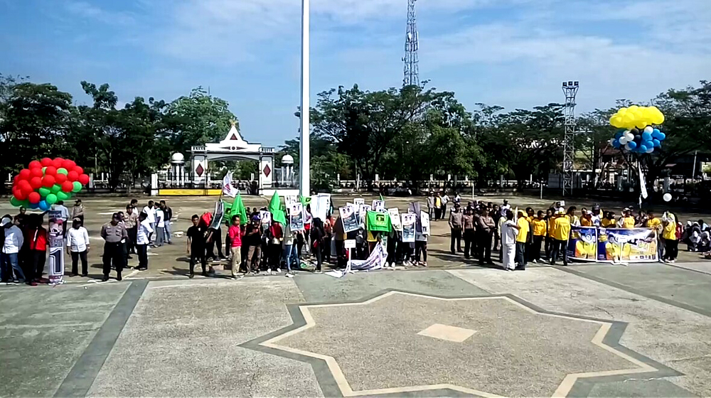 Deklarasi Pilkada Damai Inhil 2018 Berlangsung Sepi