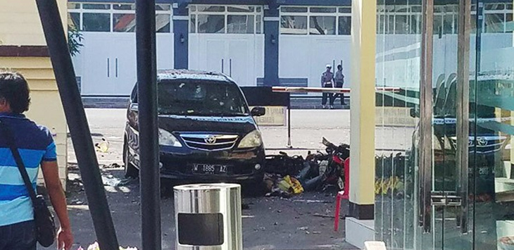 Mapolrestabes Surabaya Dibom, 10 Orang Jadi Korban, 4 Polisi 6 Warga