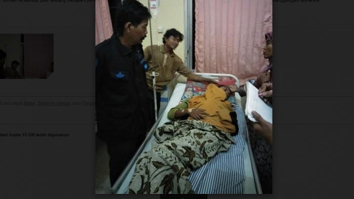 Televisi Disambar Petir, Farid Langsung Tak Sadarkan Diri