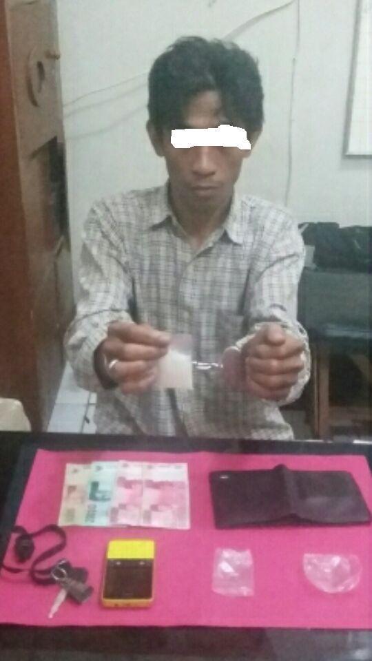 Satres Narkoba Polres Kampar Ringkus Pemuda Pengedar Sabu Asal Sumbar