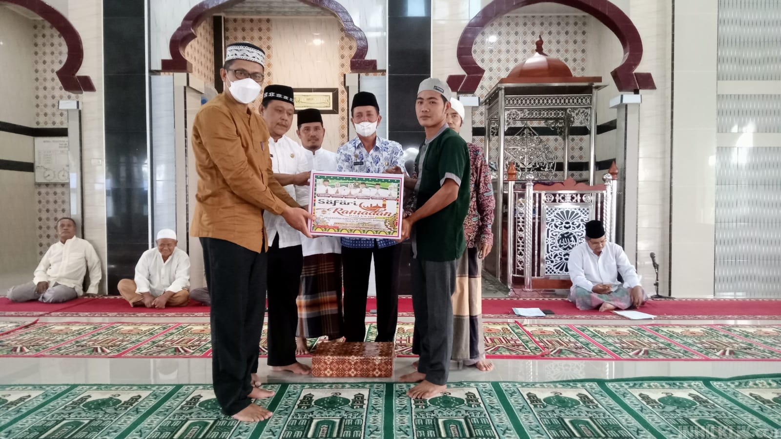 Tim XI Safari Ramadhan Pemkab Sergai Kunjungi Masjid Nurul Istiqomah Desa Gelam Sei Serimah