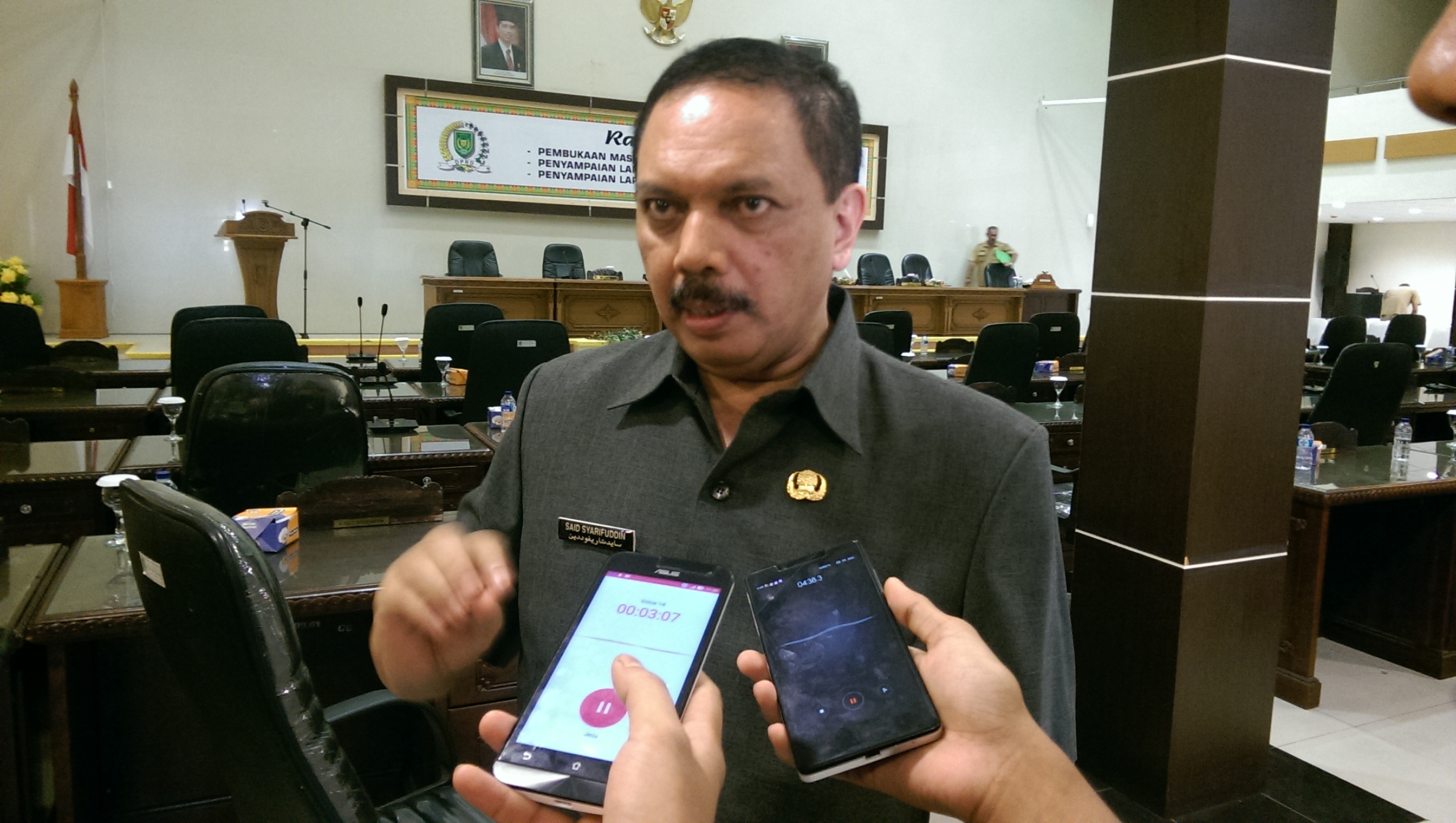 Pengajuan Cuti Wardan dan Rosman Sudah Diajukan ke Gubernur Riau
