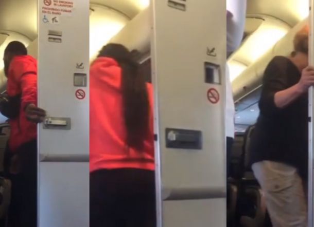 Penumpang Berduaan di Kamar Kecil Pesawat, Netizen: 'Ada Turbulensi dari Toilet'