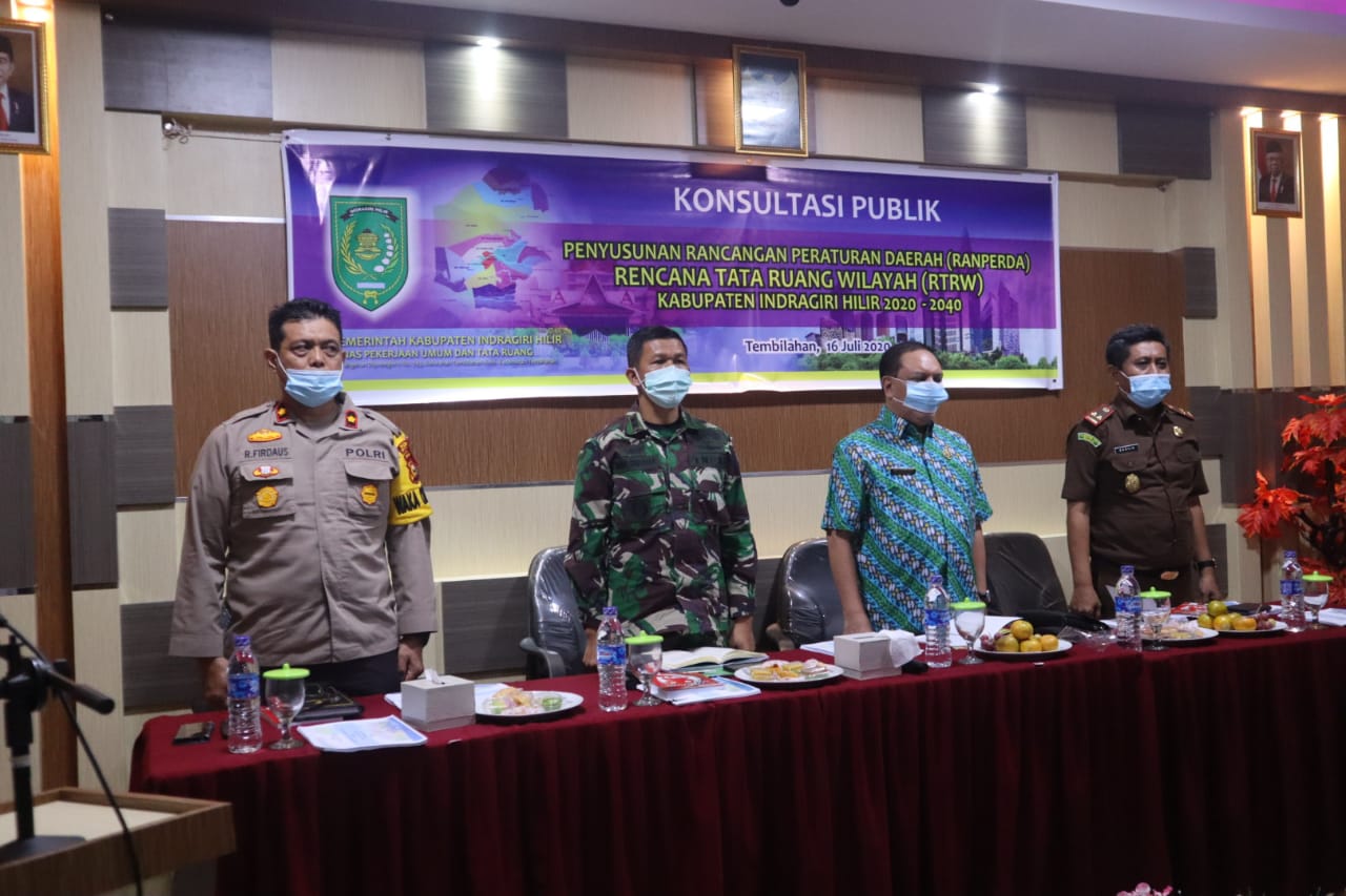 Rancangan RTRW Inhil Diharapkan Menyentuh Hingga Pelosok Desa