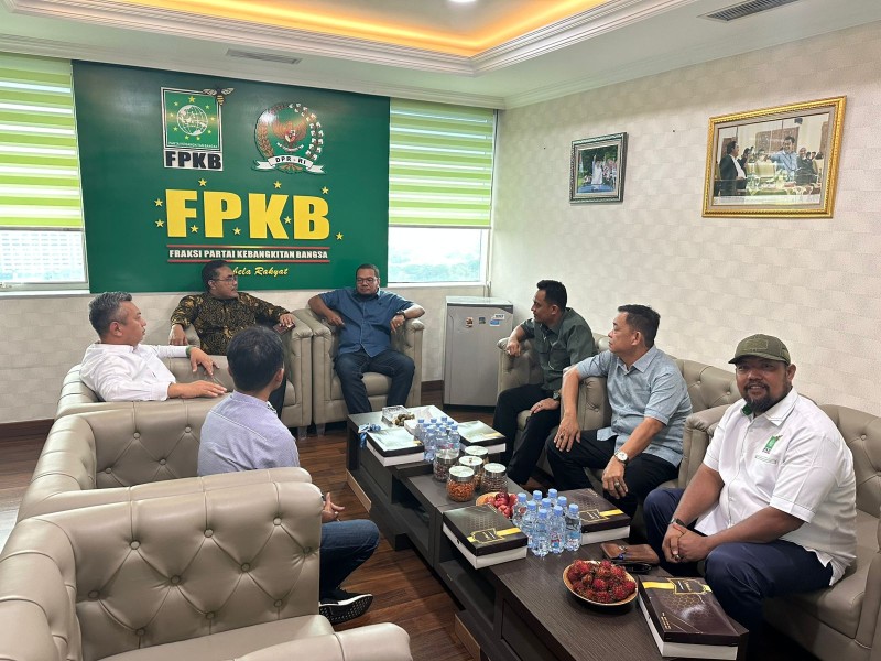 Fraksi PKB Inhil Temui Ketua Fraksi PKB DPR RI, Sampaikan Aspirasi dan Usulan Program Prioritas Daerah