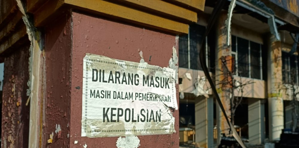 Pemkot Pekanbaru Segera Bongkar Eks Gedung MPP yang Terbakar