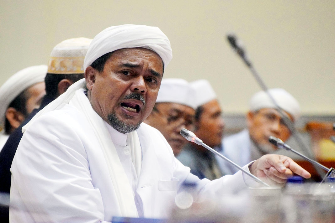 Habib Rizieq Syihab Minta Habaib dan Ulama Menangkan Prabowo-Sandi