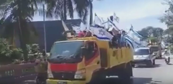 Indonesia Diserang Teroris, Bendera Israel Malah Berkibar di Papua, Ini Videonya
