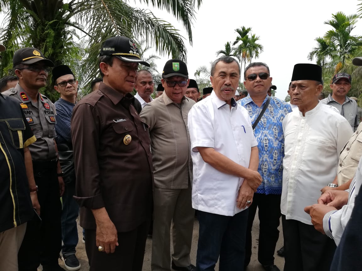 Bupati Inhil Sambut Kunjungan Kerja Perdana Gubernur Riau