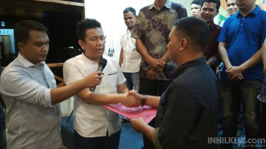 Aklamasi, Muhammad Saputra Gantikan Iwan Taruna Pimpin BPC HIPMI Inhil