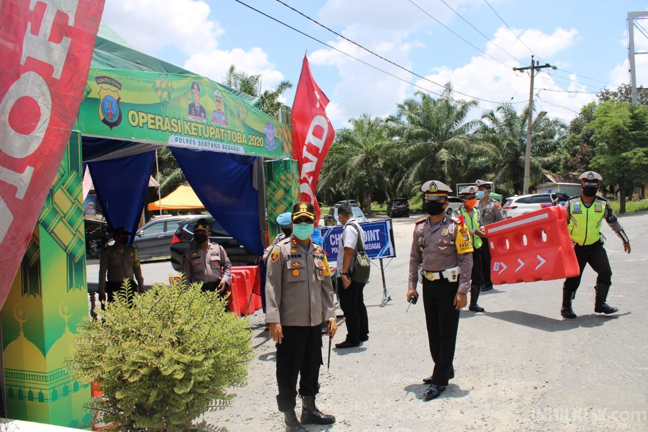 Kapolres AKBP Robin Simatupang Imbau Masyarakat Tidak Mudik