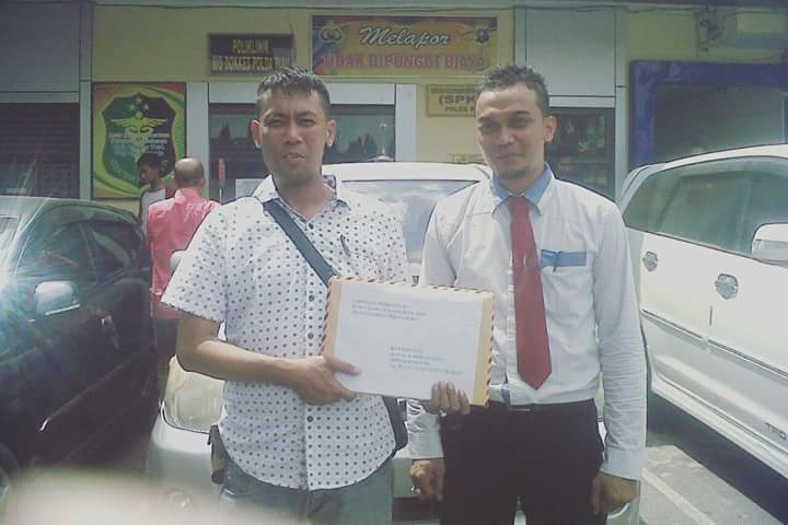 Tuding Wartawan Sebar Berita Fitnah, RZ Dipolisikan