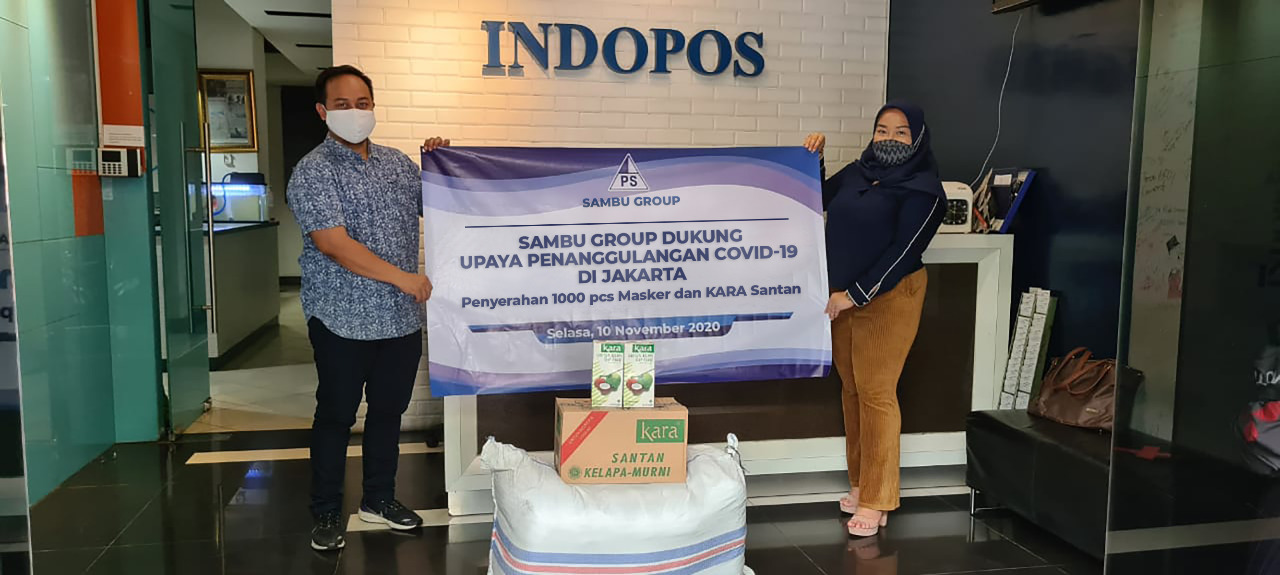 Sambu Group Dukung Upaya Penanggulangan Covid-19 di Jakarta