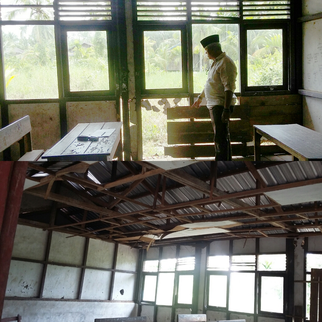 Gimana Pendidikan Inhil Mau Maju, Gedung Sekolah Saja Kayak 
