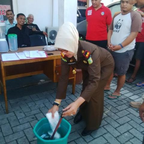 Polda Riau Lakukan Pemusnahan 972,34 Gram Sabu dan 3.969 Ekstasi