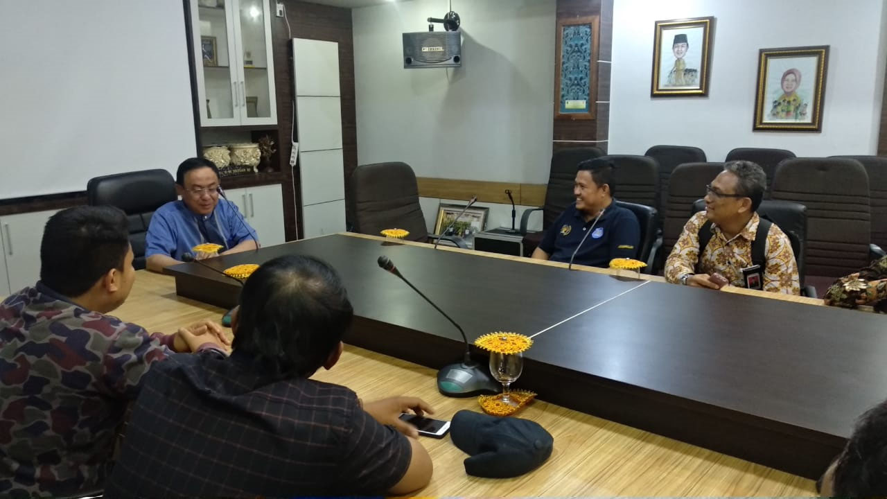 Matangkan Persiapan Konfercab PWI Inhil 2019, Panitia Temui Bupati