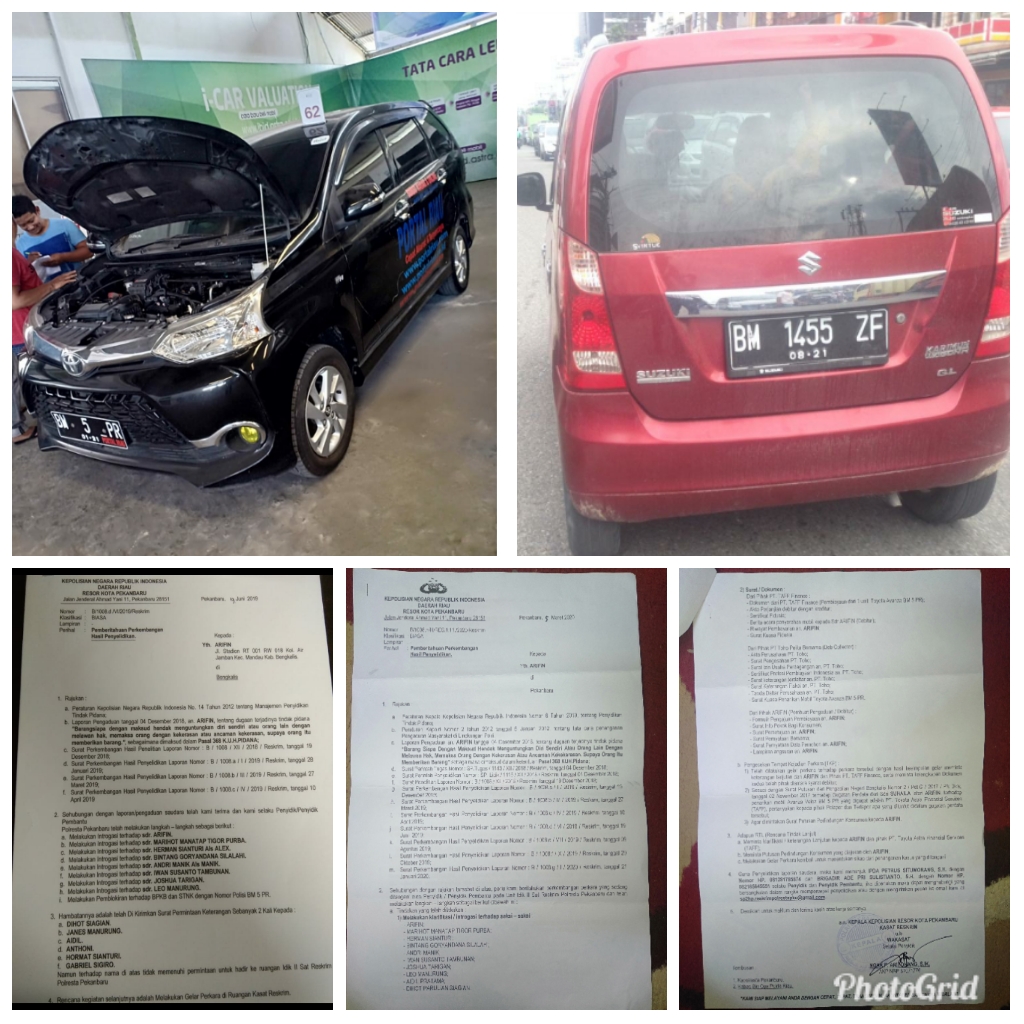 Masih dalam tahap Penyidikan objek Mobil Avanza, diduga terjual Tampa putusan Pengadilan
