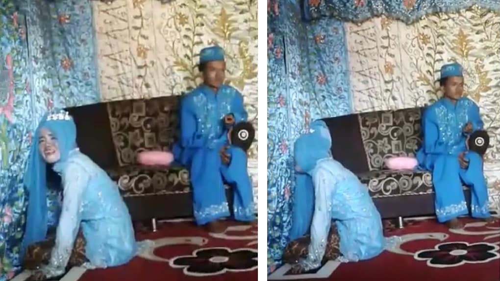 Kasihan... Dijodohkan, Mempelai Wanita ini Menangis Histeris Minta Pulang