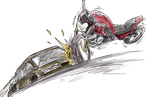 Mobil Pejabat Bengkalis Tabrak Seorang Pengendara Motor Hingga Tewas