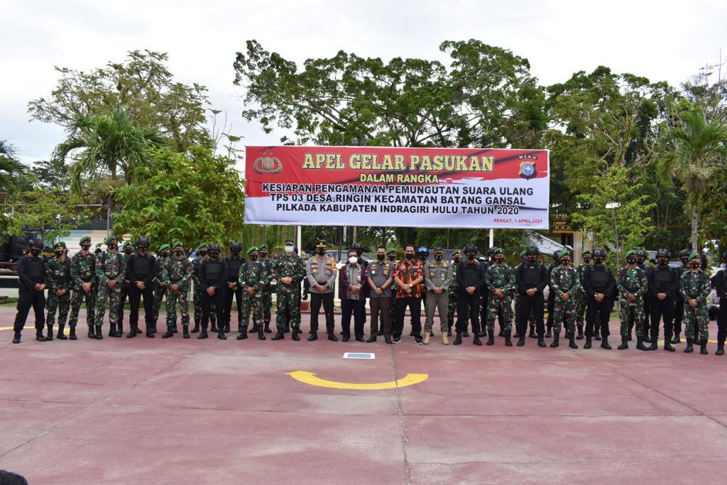 Polda Riau Siap Gelar Pengamanan PSU Di Inhu Dan Rohul