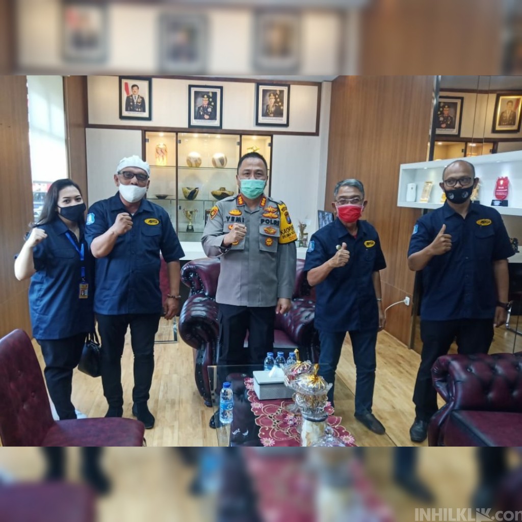 Kapolresta Kombes Pol Yemi Mendagi Terima Audiensi DPC APSI Deli Serdang