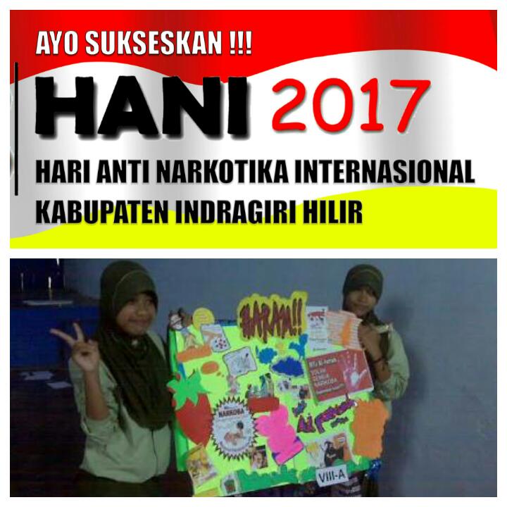 Panitia HANI Inhil Gelar Lomba Mading Anti Narkotika Antar SLTA