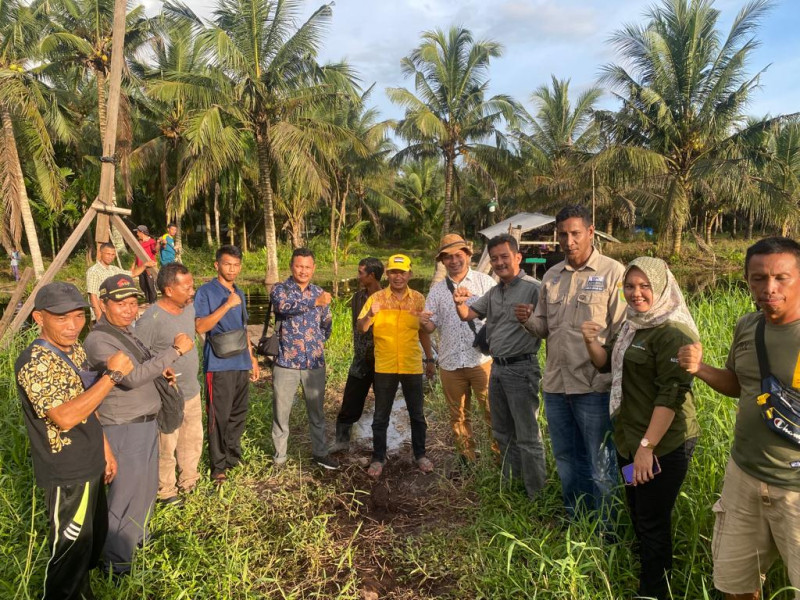 Lewat Program CSR, PT GIN Bangun Dua Unit Jembatan di Desa Bantayan