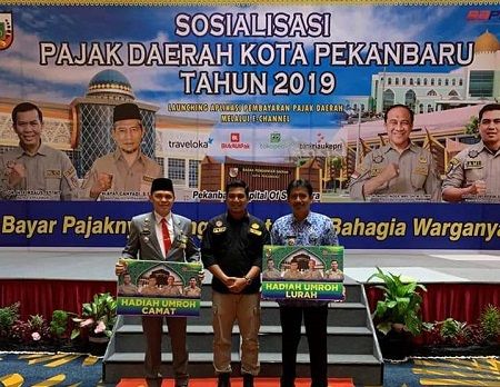 Kejar Target PAD, Bapenda Pekanbaru Berikan Umroh Gratis