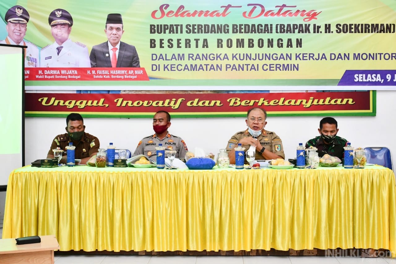 Monitoring dan Evaluasi BLT DD dan Bansos Lainnya di Kecamatan Pantai Cermin - Teluk Mengkudu