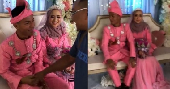 Super Duper! Pengantin Baru Ini Tersipu Malu Dikasih Obat Kuat Saat Sanding