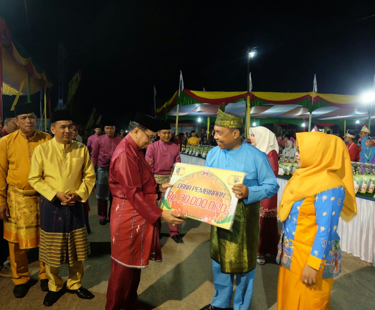 Wabup Inhil, Rosman Malomo Resmi Menutup Penyelenggaraan MTQ Ke - 48 Tahun 2018