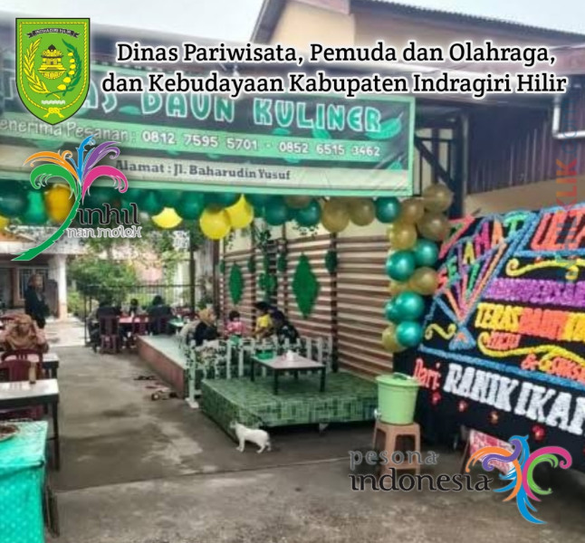 Yuk Santap Makan di Teras Daun Tembilahan, Banyak Kuliner Enak Disini