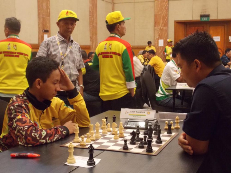 Porwil XI Sumatra, Cabor Catur Nomor Cepat Memasuki Babak 4