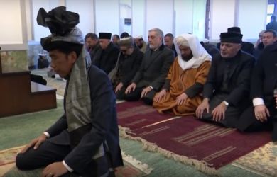 VIDEO: Presiden Jokowi Imam Shalat Presiden Afghanistan