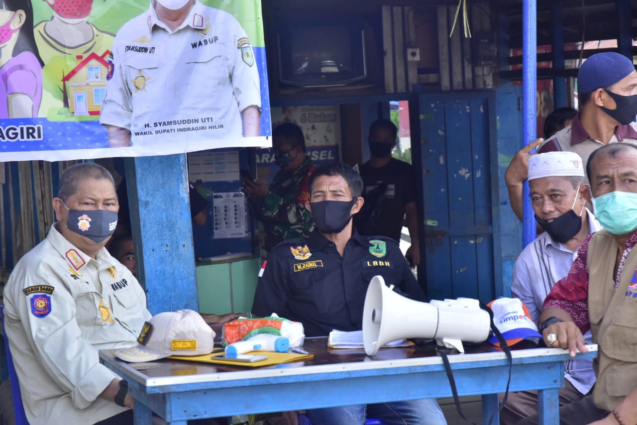 Wakil Bupati Tinjau Posko Covid-19 di Kecamatan Kuindra