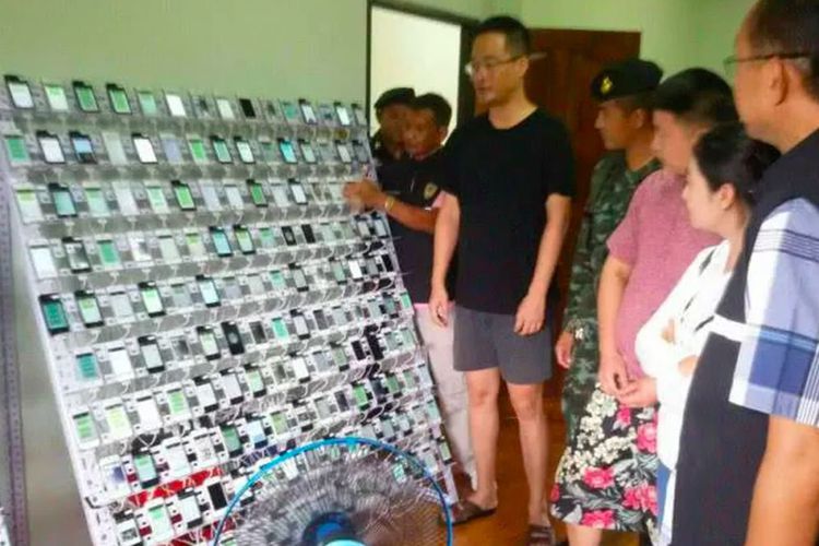 Pabrik Like Digerebek, Polisi Sita 400 iPhone dan 300.000 Kartu SIM