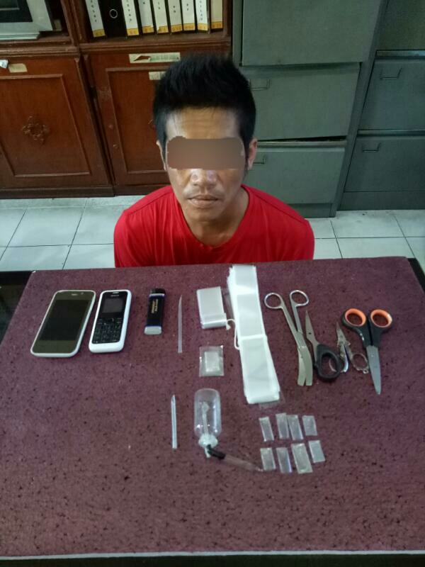Oknum Honorer Penjual Sabu Di Inhil Diringkus Polisi
