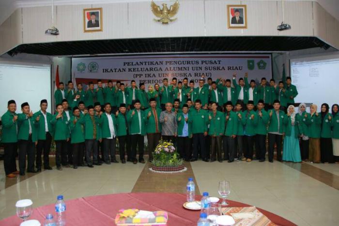 PP IKA UIN Suska Riau Resmi Dilantik, Gubri : Alumni UIN Mendunia