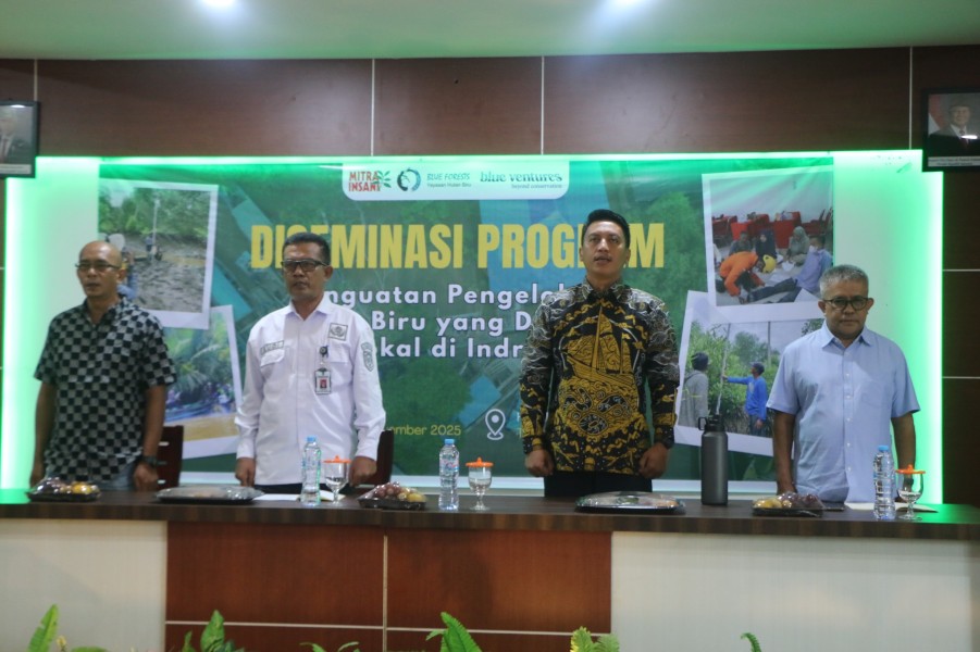 Inhil Kuatkan Komitmen Jaga Mangrove Lewat Program Climate Collective Initiative
