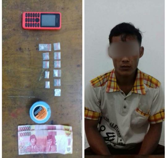 Satnarkoba Polres Bengkalis Amankan 11 Paket Sabu Sabu