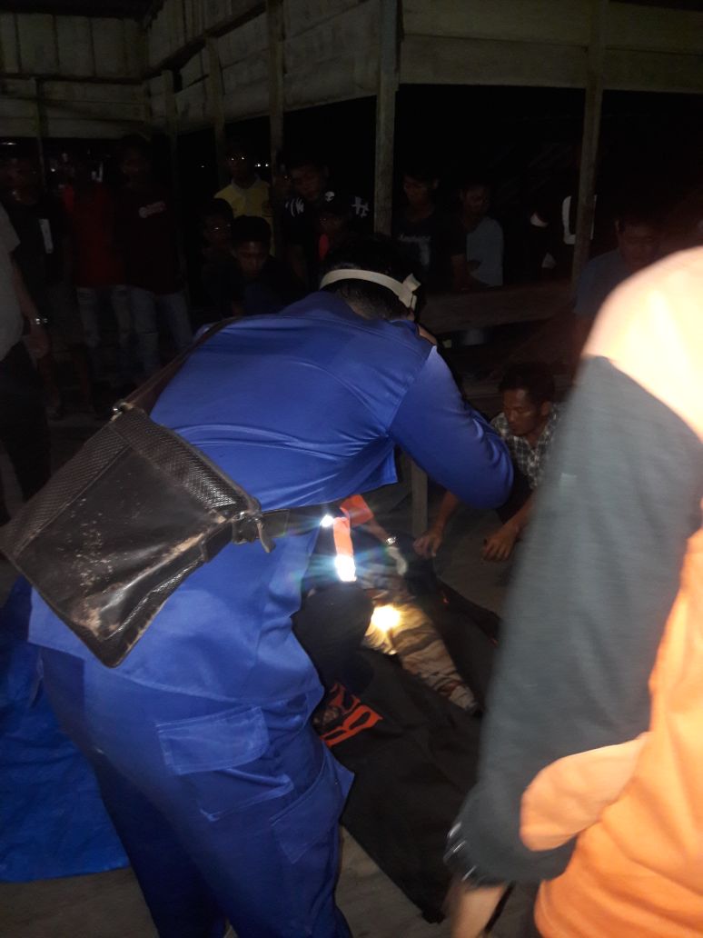 Setelah Hilang 33 Jam, Bocah di Sungai Guntung Ditemukan Mengapung Tak Bernyawa