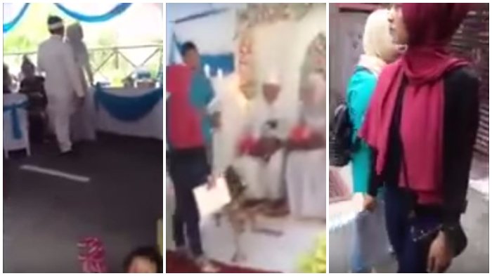 Kocak, Begini Jadinya Jika Istri Pergoki Suami Nikah Lagi