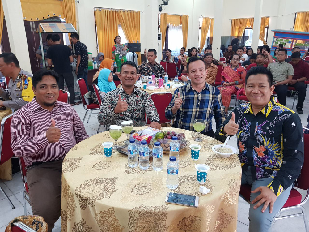 Hangatnya Silaturahmi Ketum HIPMI Riau Bersama Dandim dan Kapolres Inhil