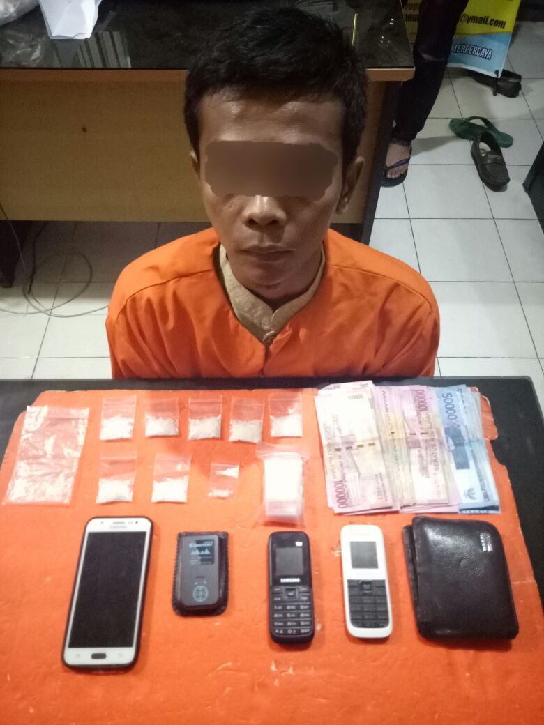 Dibalik Lapas Kelas II A Tembilahan, War Kembali Tertangkap Miliki 8 Paket Sabu-sabu