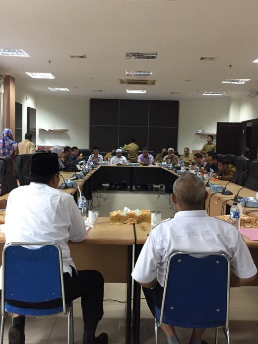 Pemberangkatan JCH, DPRD Inhil Update Persiapan Pemkab Inhil