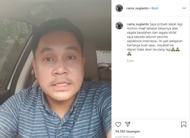 Komentator yang Dianggap Lecehkan Perempuan di Laga Persita vs PSM Minta Maaf