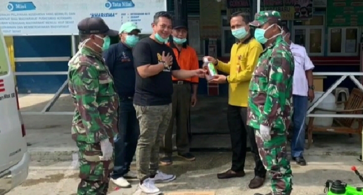 PKB Kembali Lakukan Aksi Peduli Covid-19 di Kecamatan Keritang