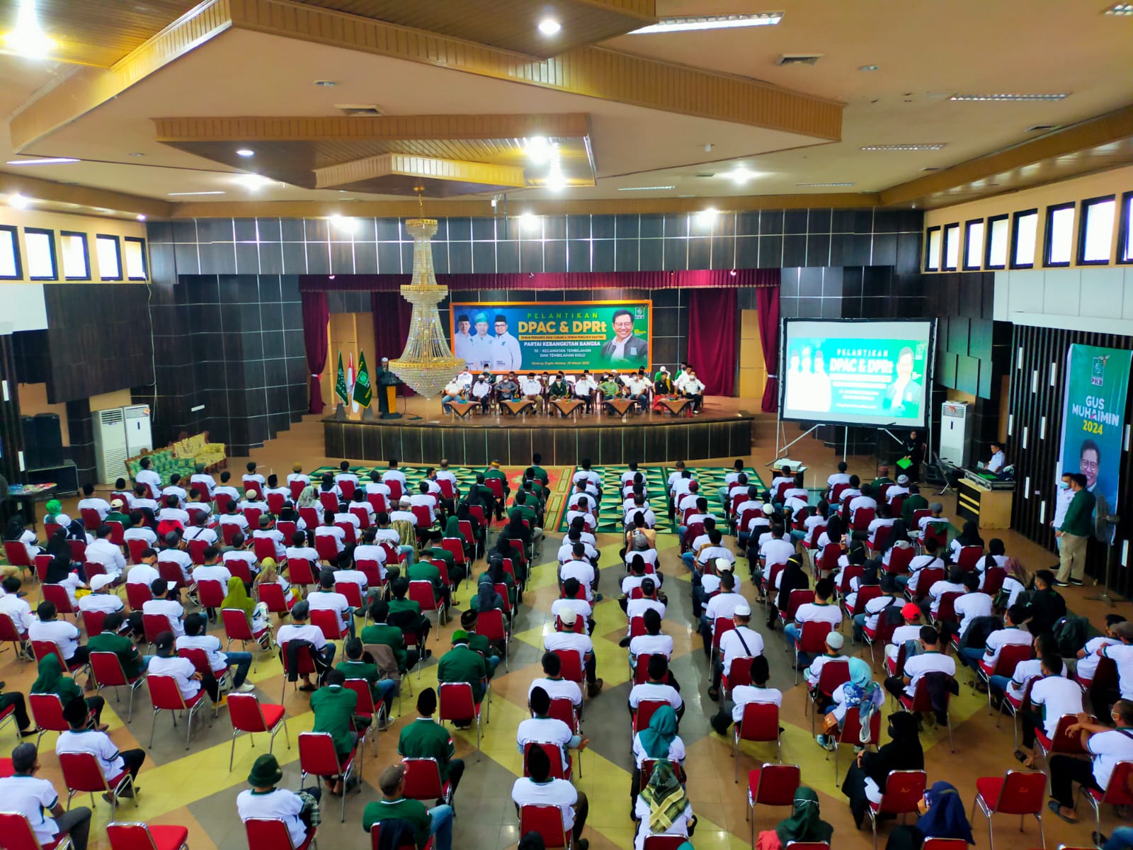 Sebanyak 220 Pengurus PKB di Kecamatan Tembilahan dan Tembilahan Hulu Resmi Dilantik