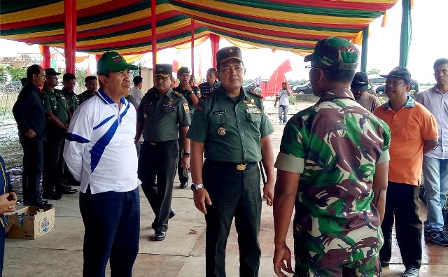 Danrem 031/WB Harapkan Lahan Persawahan Siak Jadi Lumbung Padi Riau