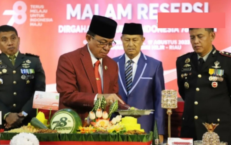 Forkopimda Inhil Kompak Hadiri Malam Resepsi Dirgahayu RI ke-78